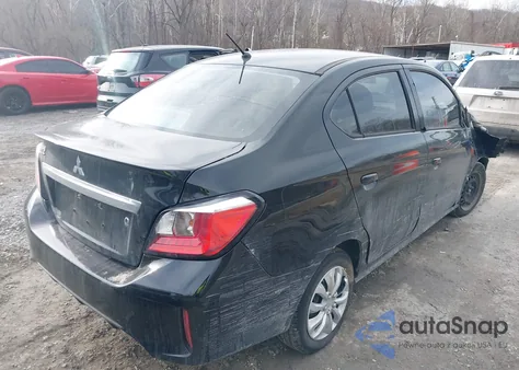 2022 Mitsubishi Mirage G4 Black Edition/Es/Le z USA, uszkodzony, nr VIN ML32FUFJ4NHF09425